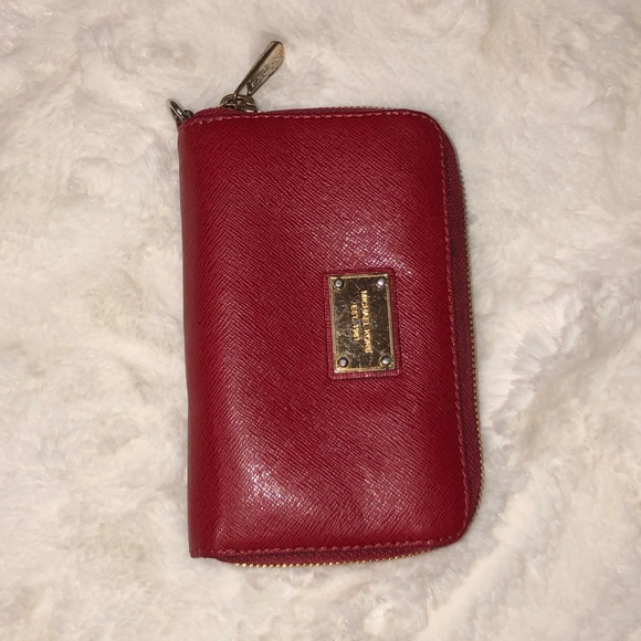 Michael Kors small red wallet - Picture 7 of 9
